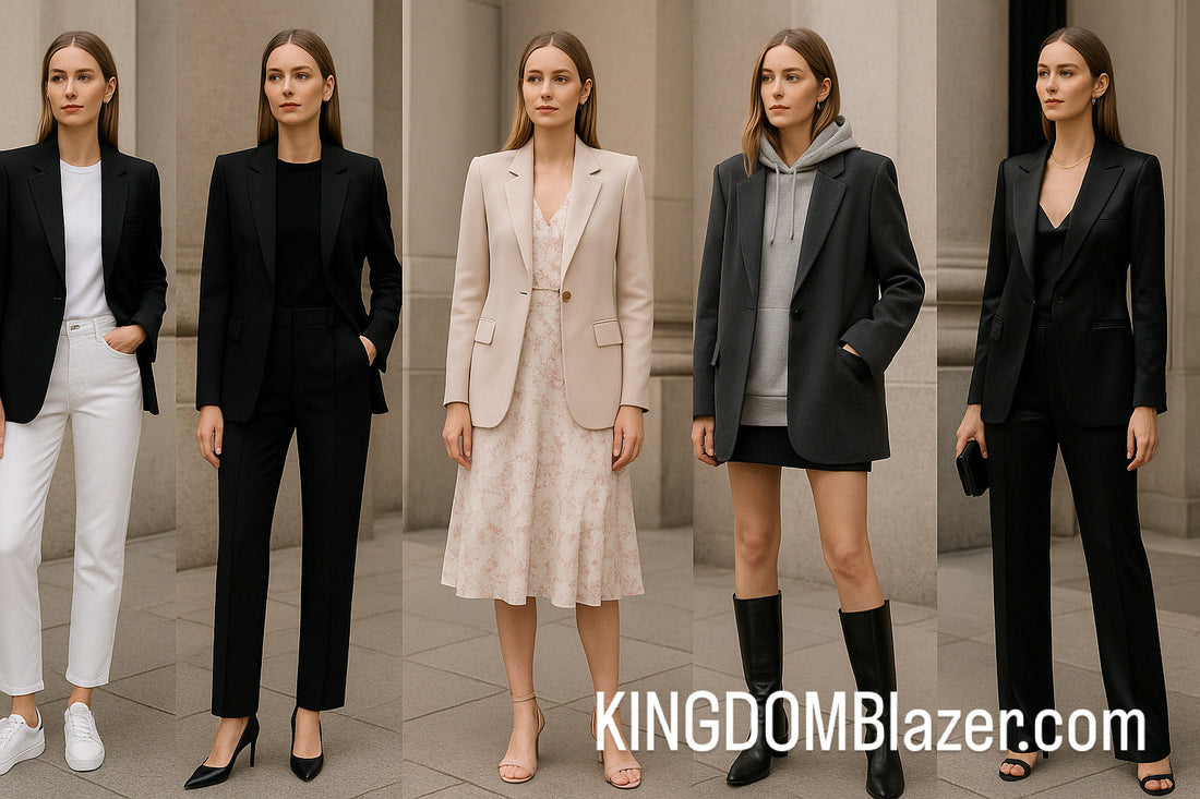 5 CHIC Ways to Style a Blazer