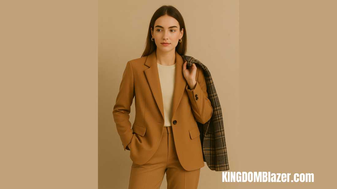Plaid Perfection: The Must-Have Blazer for Autumn