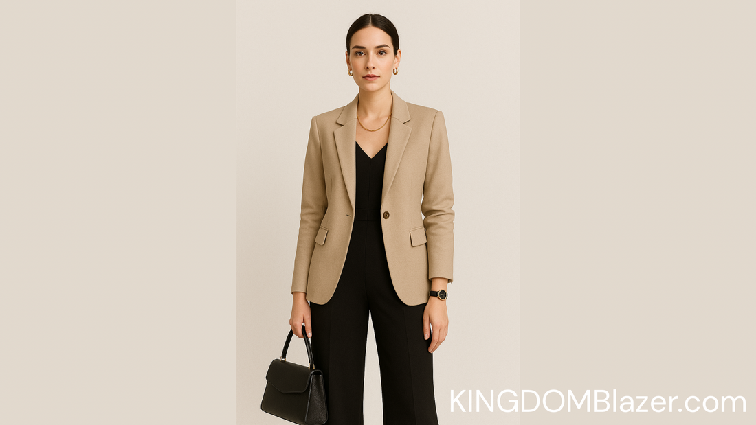 Effortless Elegance: The Jumpsuit Blazer Combo You Need This Season