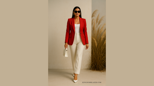The Statement Blazer Look: Bold Color, Bold You